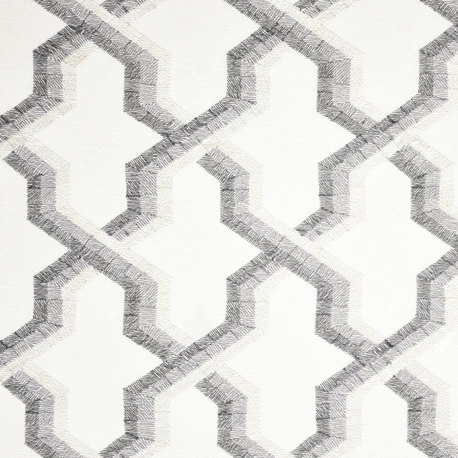 Ramses # 525 Diamond by Maxwell Fabric Color Theory-Vol.V Rocksalt 80% COTTON/20% RAYON INDIA V-7.5"H-6.5" 54"EMB.52" - Fabric Carolina -