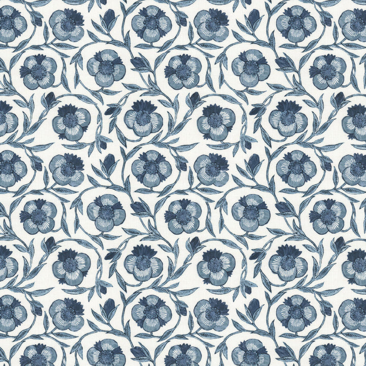 Robert 1 Denim by Stout Fabric Stout Fabric Robert 1 DenimFabric RAINBOW LIBRARY POWDER/WEDGEWOOD 50%COT 35%SVI 15%LIN INDIA </p><p>Repeat: H: 11.000, V: 10.750 55 in - Fabric Carolina -