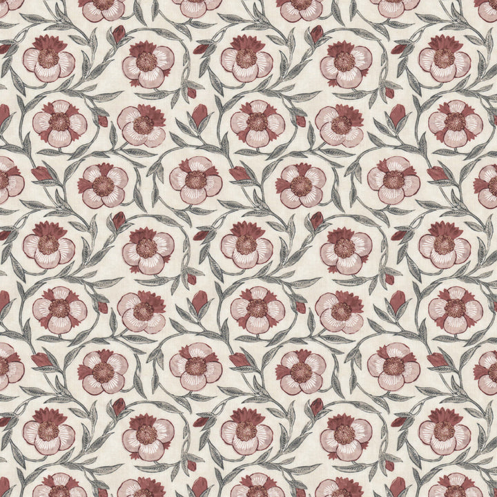 Robert 3 Claret by Stout Fabric Stout Fabric Robert 3 ClaretFabric RAINBOW LIBRARY TEAROSE/SPICE 50%COT 35%SVI 15%LIN INDIA </p><p>Repeat: H: 11.000, V: 10.750 55 in - Fabric Carolina -