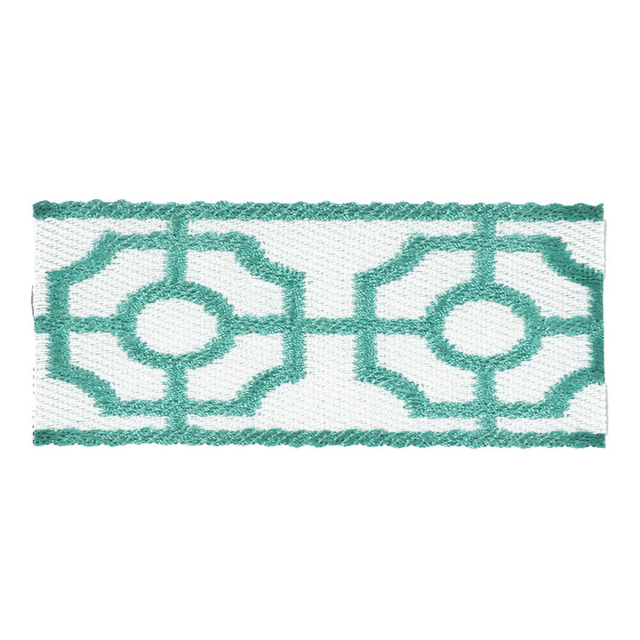 Rocco 4 Turquoise by Stout Trim Stout Trim Rocco 4 TurquoiseTrim INSIGHTS TRIM 54%POL 46%SVI CHINA </p><p>Repeat: H: 1.875, V: 0.000 2 in - Fabric Carolina -