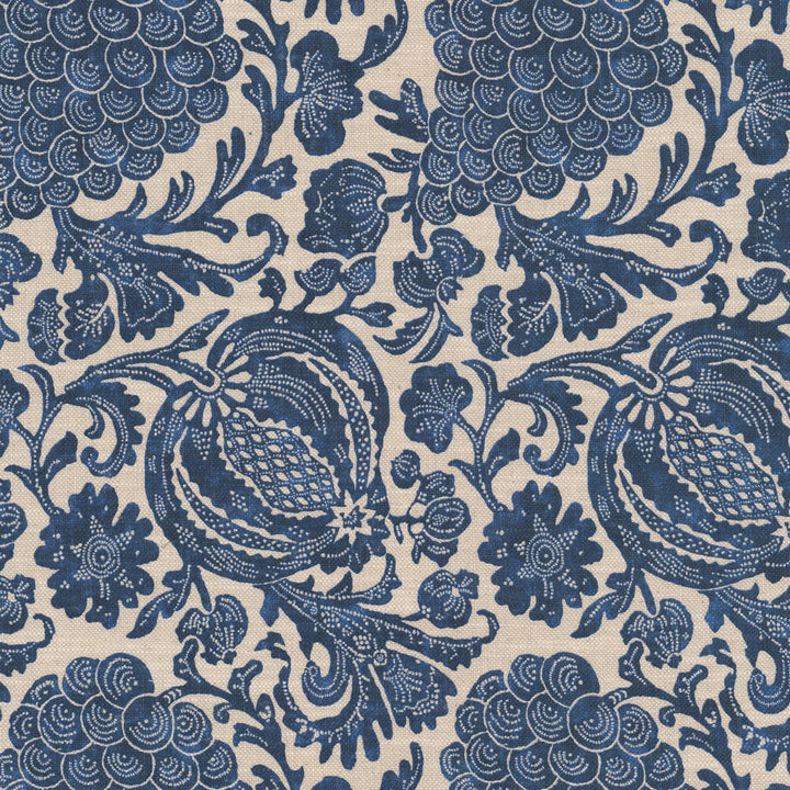 Rockport 1 Sapphire by Stout Fabric Stout Fabric Rockport 1 SapphireFabric RAINBOW LIBRARY CADET/INDIGO 75%COT 25%LIN PAKISTAN </p><p>Repeat: H: 10.500, V: 18.000 54 in - Fabric Carolina -