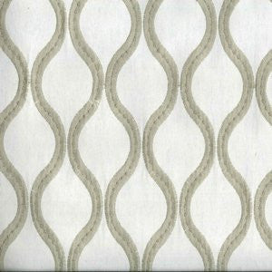 Roger Beige by Norbar Fabric 85% COT 12% POLY 3% ZARI INDIA V-4 H 3 3/4 52 - Fabric Carolina -
