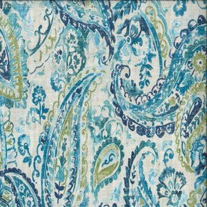 Rona Peacock by Norbar Fabric PRISM SEASONS 75% COTTON 25% POLYESTER SPAIN 100,000 DOUBLE RUBS </p><p>Repeat: V-27" H-13 1/2" 54" - Fabric Carolina -