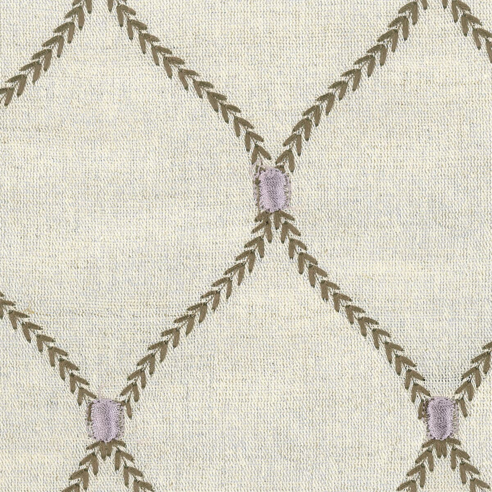 Roncola 3 Lilac by Stout Designer Fabric Rainbow Library Plum/Lilac 100% Polyester CHINA Horizontal: 4.25 and Vertical: 5.75 54 in - Swanky Fabrics -