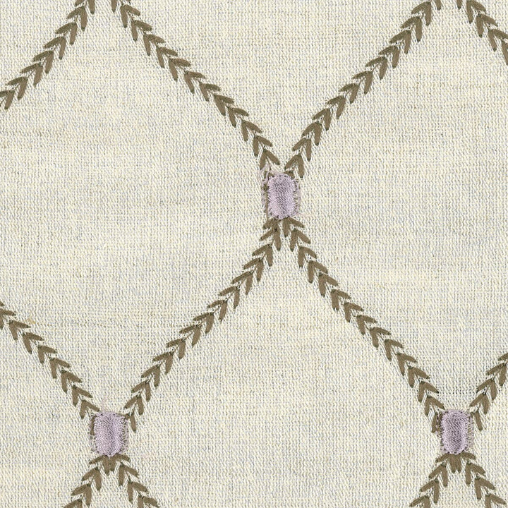 Roncola 3 Lilac by Stout Designer Fabric Rainbow Library Plum/Lilac 100% Polyester CHINA Horizontal: 4.25 and Vertical: 5.75 54 in - Swanky Fabrics -