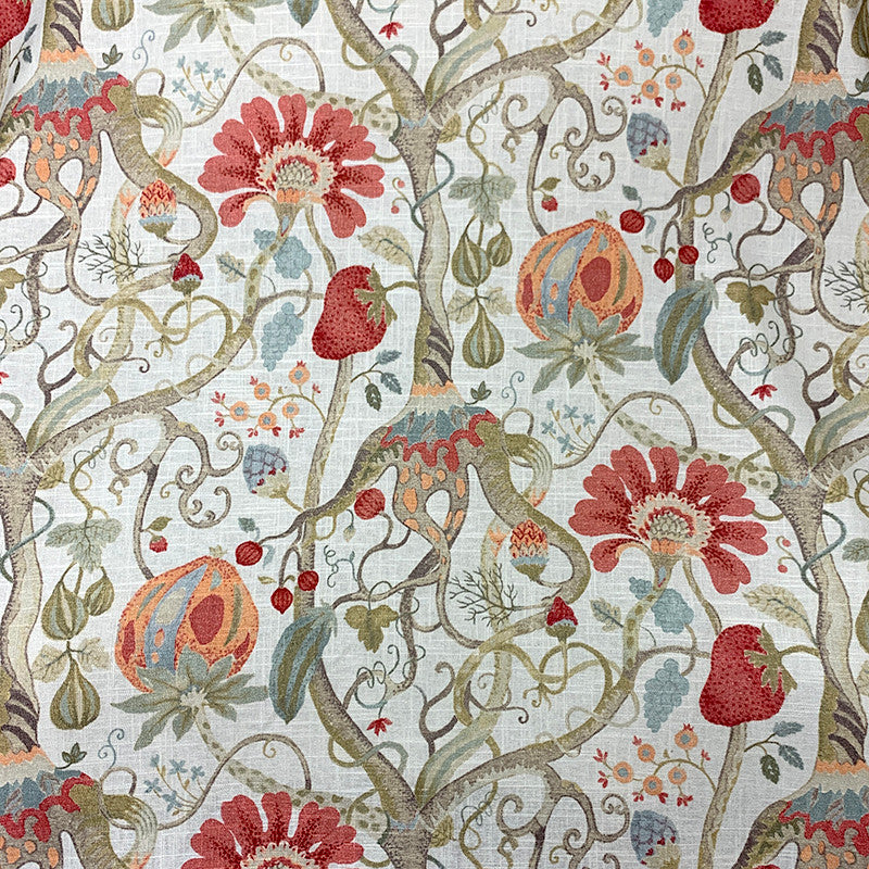 Rooted Sunset by Magnolia Fabric - 55% Linen, 45 % Viscose Korea 12000 Horizontal: 26.75 and Vertical: 25.25 54.5 - Fabric Carolina -