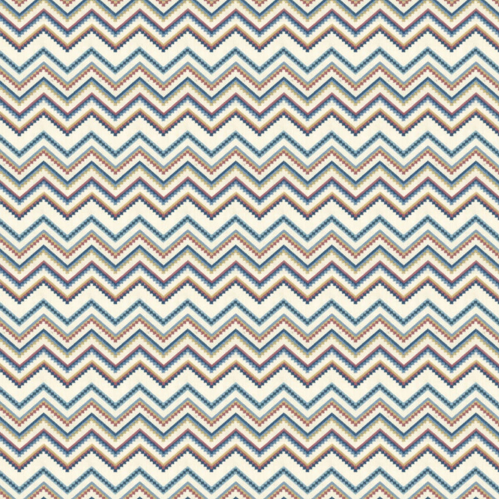 Rosemont 7 Frenchblue by Stout Fabric RAINBOW LIBRARY PORCELAIN/ROYAL 100%COT %BEMB INDIA FLAME RETARDANT-U.F.A.C. CLASS 1 </p><p>Repeat: 3.125 51.5 in - Fabric Carolina -