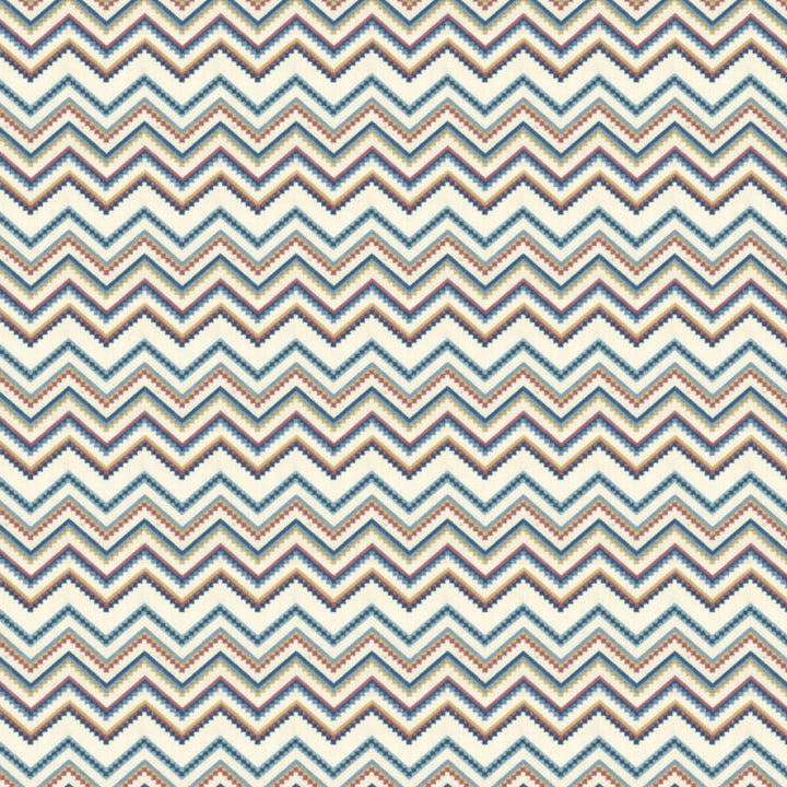 Rosemont 7 Frenchblue by Stout Fabric RAINBOW LIBRARY PORCELAIN/ROYAL 100%COT %BEMB INDIA FLAME RETARDANT-U.F.A.C. CLASS 1 </p><p>Repeat: 3.125 51.5 in - Fabric Carolina -