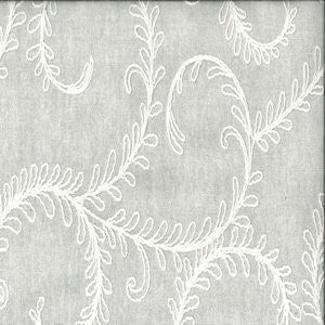 Roswell Snowflake 01 by Norbar Fabric Color/BEIGE 50% LINEN 30% RAYON CHINA 15 1/2"V 14 1/2"H 54 - Fabric Carolina -