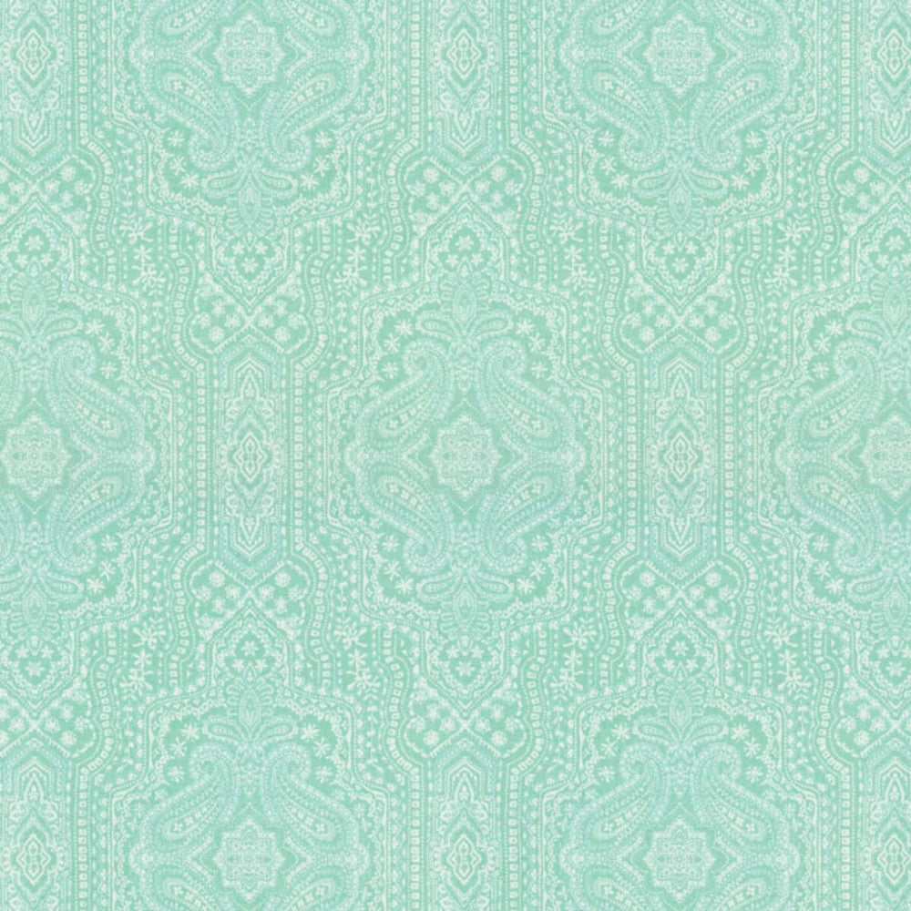 Rotation 1 Seamist by Stout Designer Fabric Rainbow Library Aquamarine/Seacrest 100% Cotton USA FLAME RETARDANT-U.F.A.C. CLASS 1 (OR A) CATB 117-2013 WYZENBEEK 15 000 DOUBLE RUB WEAR TEST (HEAVY DUTY) Horizontal: 13.5 and Vertical: 25.25 54 in - Swanky Fabrics -