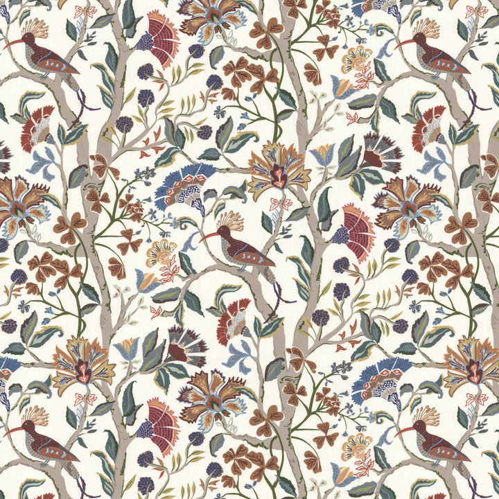 Roxanne 1 Autumn by Stout Fabric Stout Fabric Roxanne 1 AutumnFabric Rainbow Library Tearose/Spice 90%Cot 10%Lin USA </p><p>Repeat: H: 27, V: 4.75 54 in - Fabric Carolina -