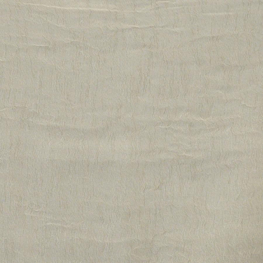 Roderigo # 622 Titanium by Maxwell Designer Fabric Sheer Textures 100% POLYESTER TURKEY 114" - Swanky Fabrics -