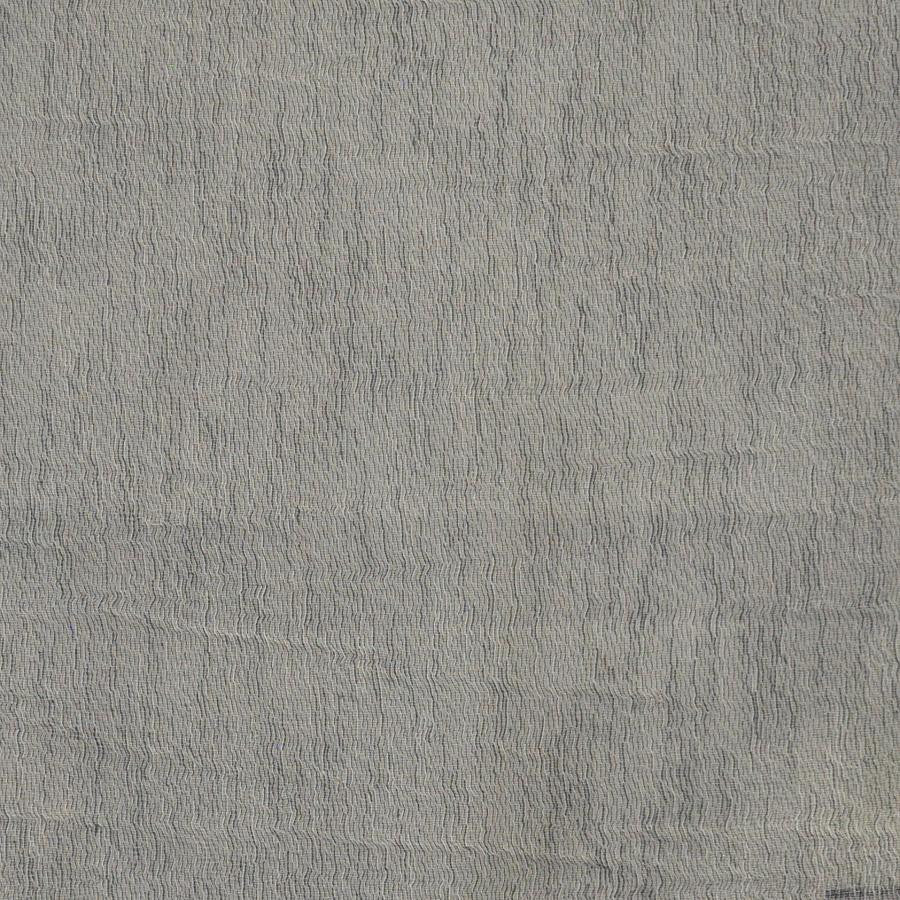 Roderigo # 649 Grey by Maxwell Fabric Sheer Textures 100% POLYESTER TURKEY 114" - Fabric Carolina -