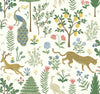 Menagerie White by Rifle Paper Co. Wallpaper