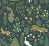Menagerie Emerald by Rifle Paper Co. Wallpaper