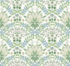 Bramble Blue/Green by Rifle Paper Co. Wallpaper