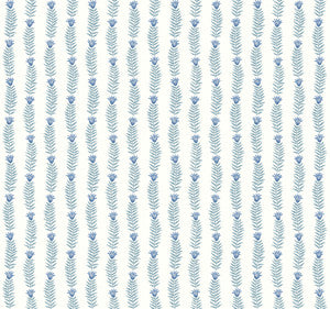 Eden White & Blue Wallpaper by Rifle Paper Co.