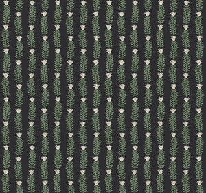 Eden Black & Green Wallpaper by Rifle Paper Co.