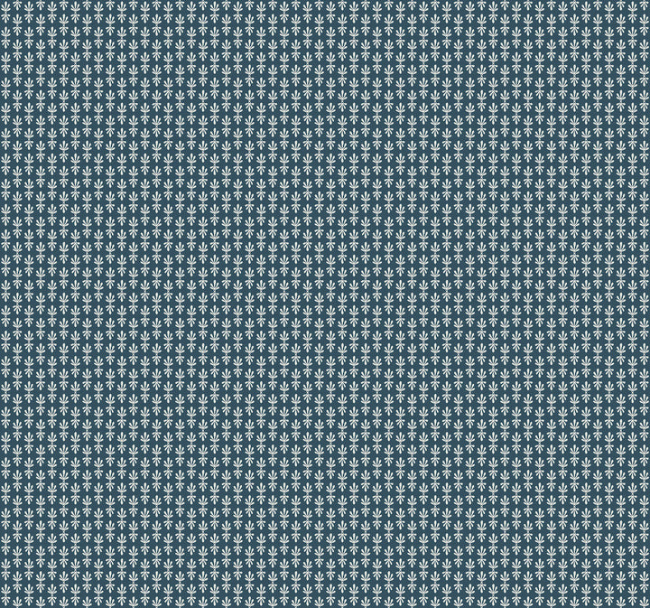 Petal Blue Wallpaper by Rifle Paper Co. Designer Rifle Paper Co. Second Edition Covers about 60.8 square feet 27-in by 27-ft long roll Unpasted 25.25 - Swanky Fabrics -