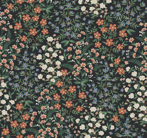 Wildwood Garden Black & Red Wallpaper by Rifle Paper Co.