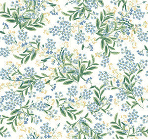 Cornflower White by Rifle Paper Co. Wallpaper