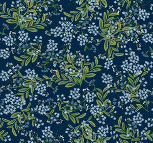 Cornflower Purple & Green Wallpaper by Rifle Paper Co.