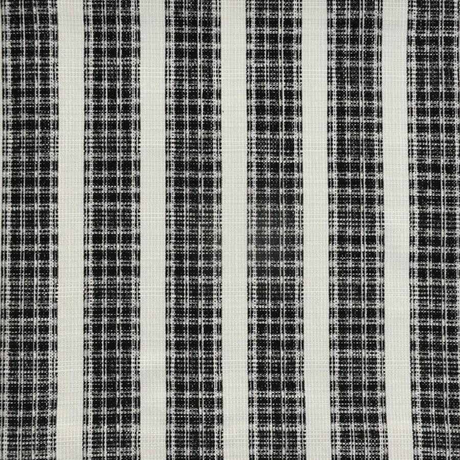 Road Trip # 815 Panda by Maxwell Designer Fabric Performance Wovens-Vol. Vi Pampas 100% UV POLYESTER USA V-4.8" H-2.7" 56.5" - Swanky Fabrics -