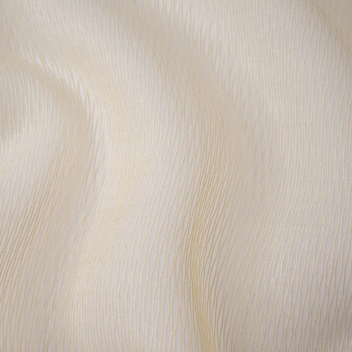 Rita # 212 Butter by Maxwell Designer Fabric Sheer Glam 100% POLYESTER TURKEY 125" - Swanky Fabrics -
