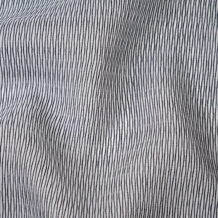 Rita # 236 Caviar by Maxwell Designer Fabric Sheer Glam 100% POLYESTER TURKEY 125" - Swanky Fabrics -