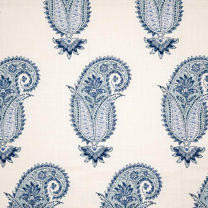 Regalia # 111 Wedgewood by Maxwell Fabric Color Theory-Vol. Ix Pacific 100% COTTON SPAIN V-24" H-6.8" 54" - Fabric Carolina -