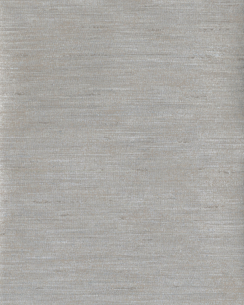 Bindery Grey Metallic Wallpaper by Ronald Redding Industrial Interiors II Covers about 60.8 square feet 27-in by 27-ft long roll Unpasted 0 - Fabric Carolina -