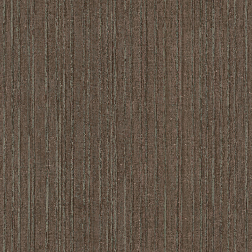 Vintage Tin Burnished Bronze Wallpaper by Ronald Redding Industrial Interiors III Covers about 65 square feet 26-in by 30-ft long roll Unpasted 0 - Fabric Carolina -
