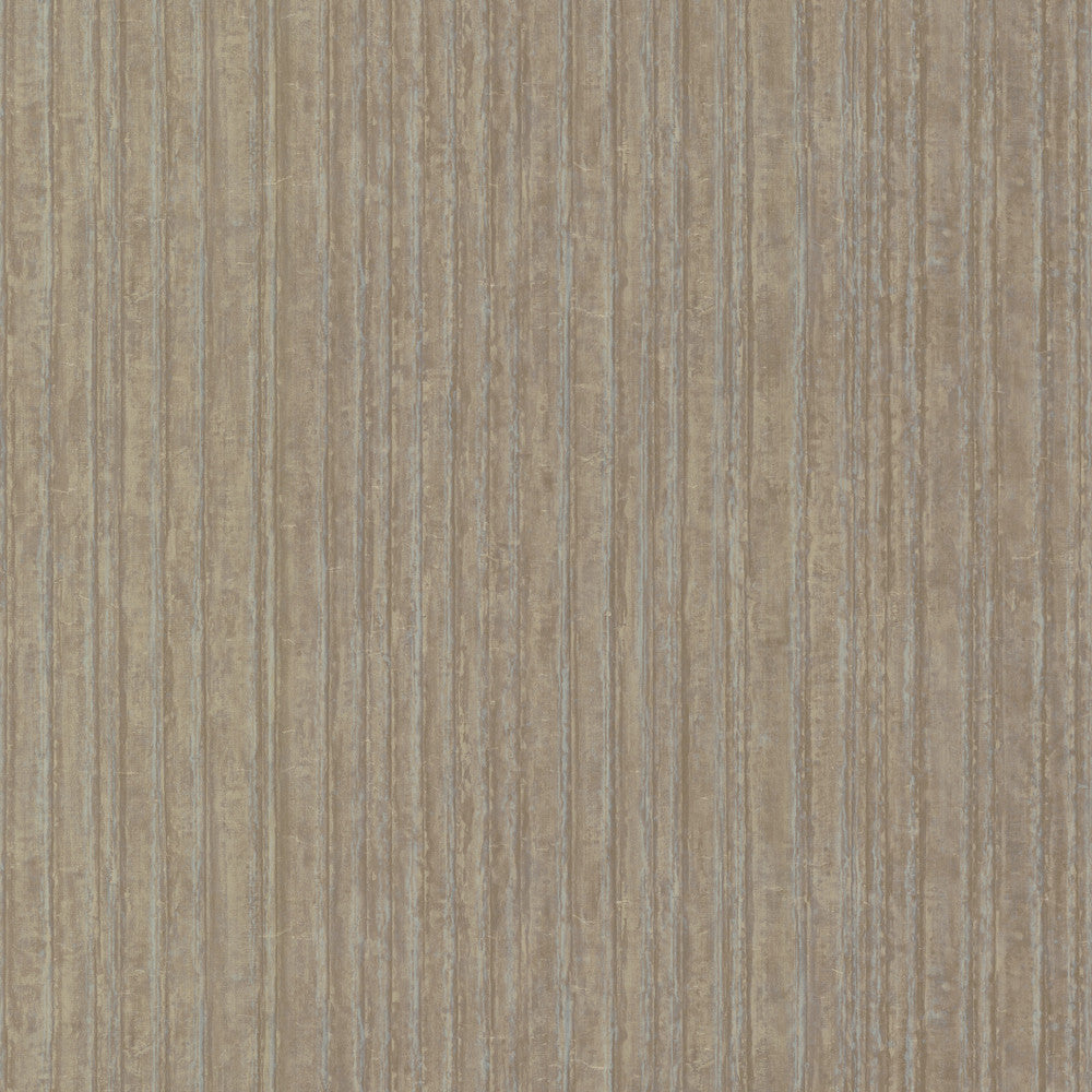 Vintage Tin Satin Brass Wallpaper by Ronald Redding Industrial Interiors III Covers about 65 square feet 26-in by 30-ft long roll Unpasted 0 - Fabric Carolina -