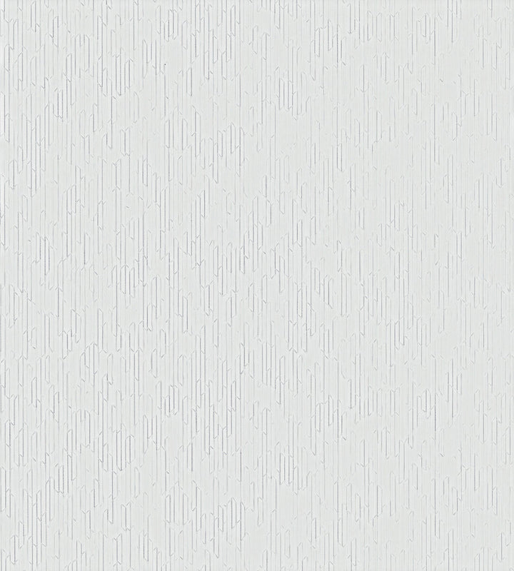 Calliope Optic White Wallpaper by Ronald Redding Designer