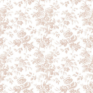 Anemone Toile Blush Wallpaper by York Wallcoverings