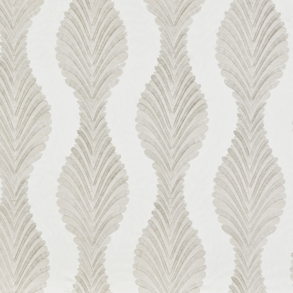 Rubio 1 Birch by Marcus William Designer Fabric KAI/MARCUS WILLIAM METALLAH 46%POL 42%COT 12%SVI INDIA Horizontal: 17 and Vertical: 15.375 50.75 in - Swanky Fabrics -