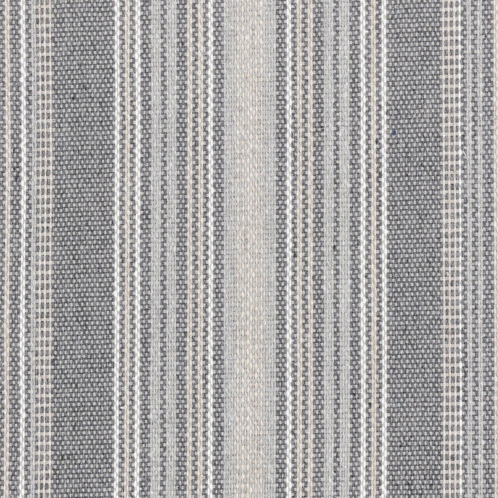 Ruby 4 Zinc by Stout Fabric Stout Fabric Ruby 4 ZincFabric JUST STRIPES NATURAL/CHARCOAL 56%POL 44%COT USA </p><p>Repeat: H: 0.000, V: 10.500 54 in - Fabric Carolina -