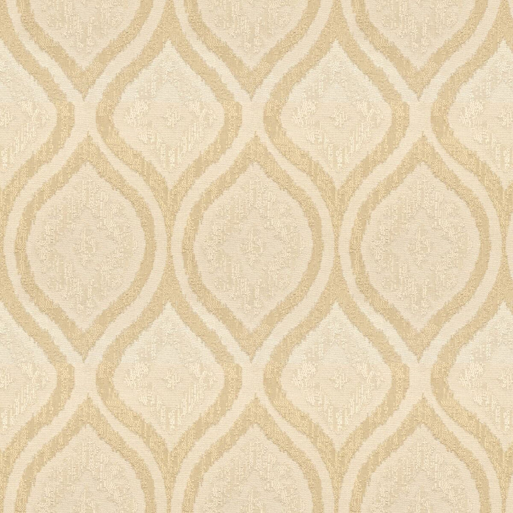 Rucksack 2 Caramel by Stout Fabric Color My Window Alabaster/Parchment 100% Polyester INDIA Horizontal: 6.875 and Vertical: 10.75 54 in - Fabric Carolina -