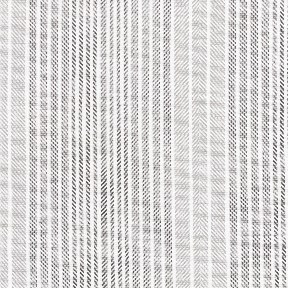 Ruella 2 Graphite by Stout Fabric JUST STRIPES NATURAL/CHARCOAL 56%POL 44%COT INDIA FLAME RETARDANT-U.F.A.C. CLASS 1 CATB 117-2013 WYZENBEEK 12 000 DOUBLE RUB WEAR TEST (MEDIUM DUTY) Horizontal: 0.000 and Vertical: 4.000 54 in - Fabric Carolina -
