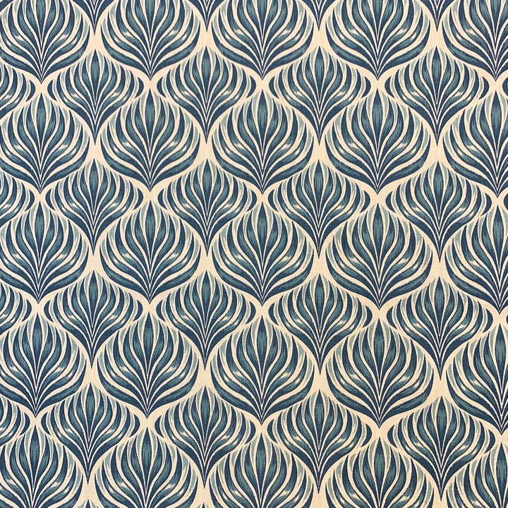 Rumi Cobalt by Magnolia Fabric - 95 COTTON, 5 LINEN USA 30,000+ Horizontal: 4.5 and Vertical: 4.5 54 - Fabric Carolina -