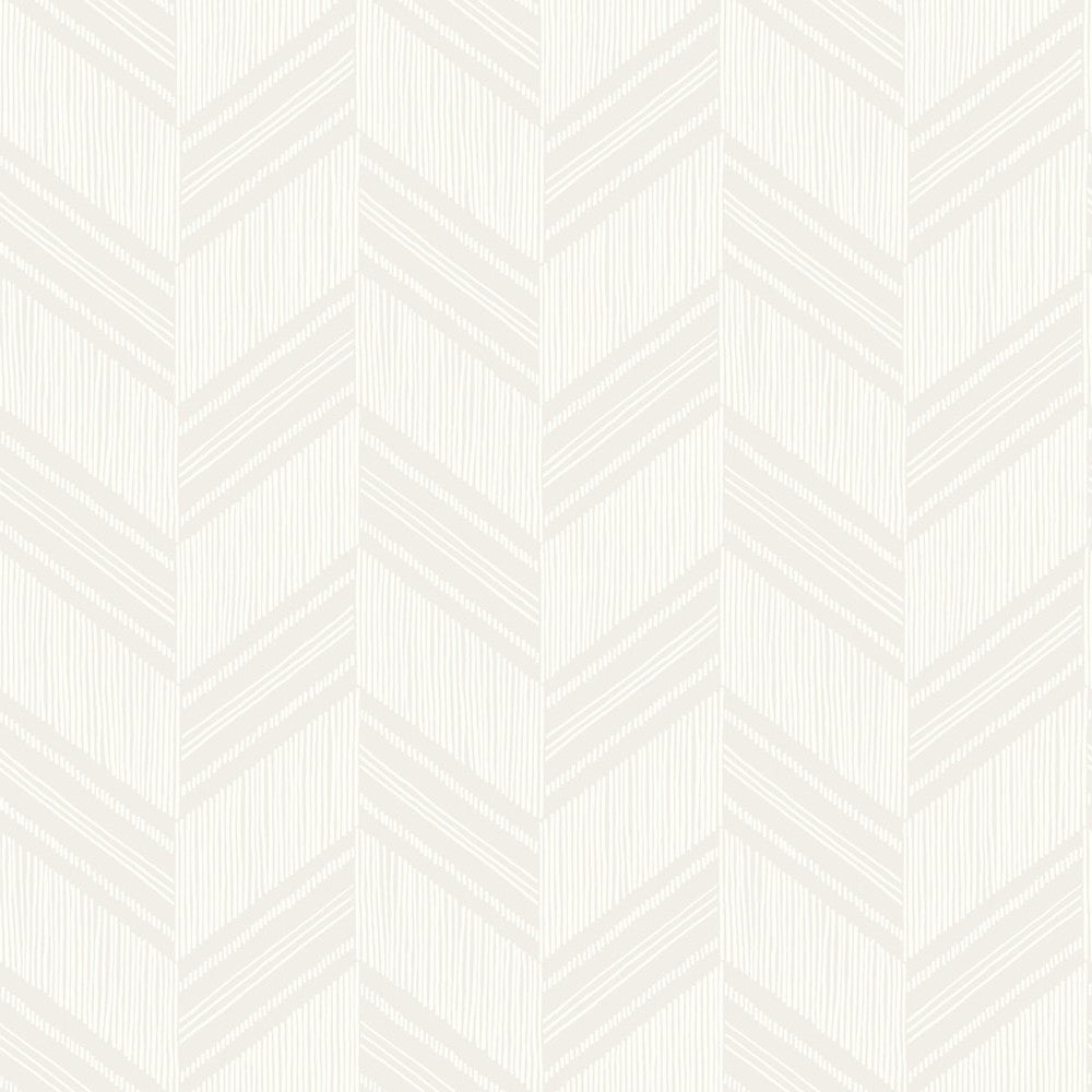 Boho Chevron Stripe Gray Mist and Ivory by Seabrook Wallpaper Boho Rhapsody United States 56.05 10.43" 20.5" - Fabric Carolina -