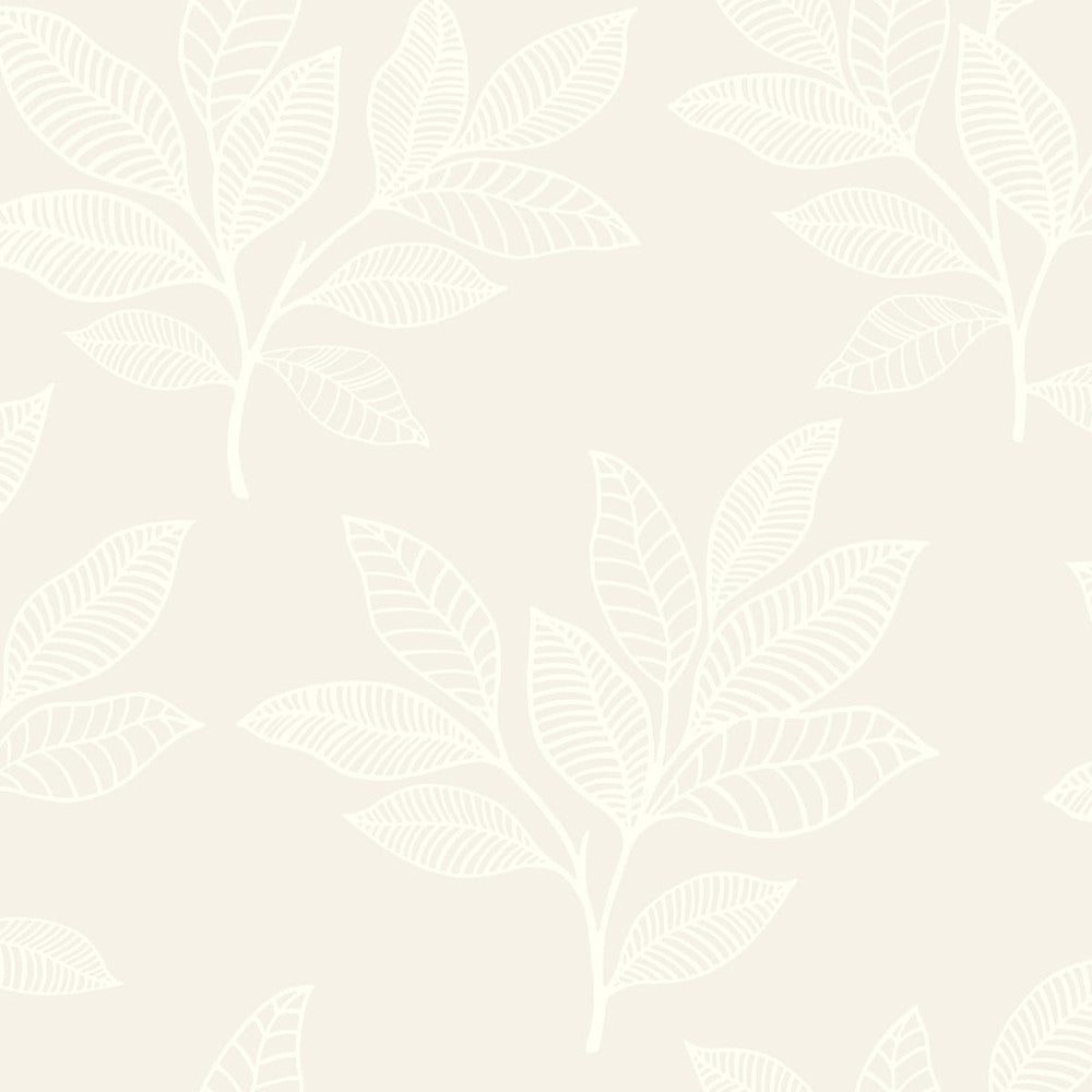 Paradise Leaves Sand Dune by Seabrook Wallpaper Boho Rhapsody United States 56.05 20.87" 20.5" - Fabric Carolina -