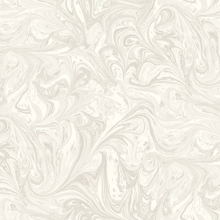Sierra Marble Daydream Gray and Pearl by Seabrook Wallpaper Boho Rhapsody United States 60.75 18" 27" - Fabric Carolina -