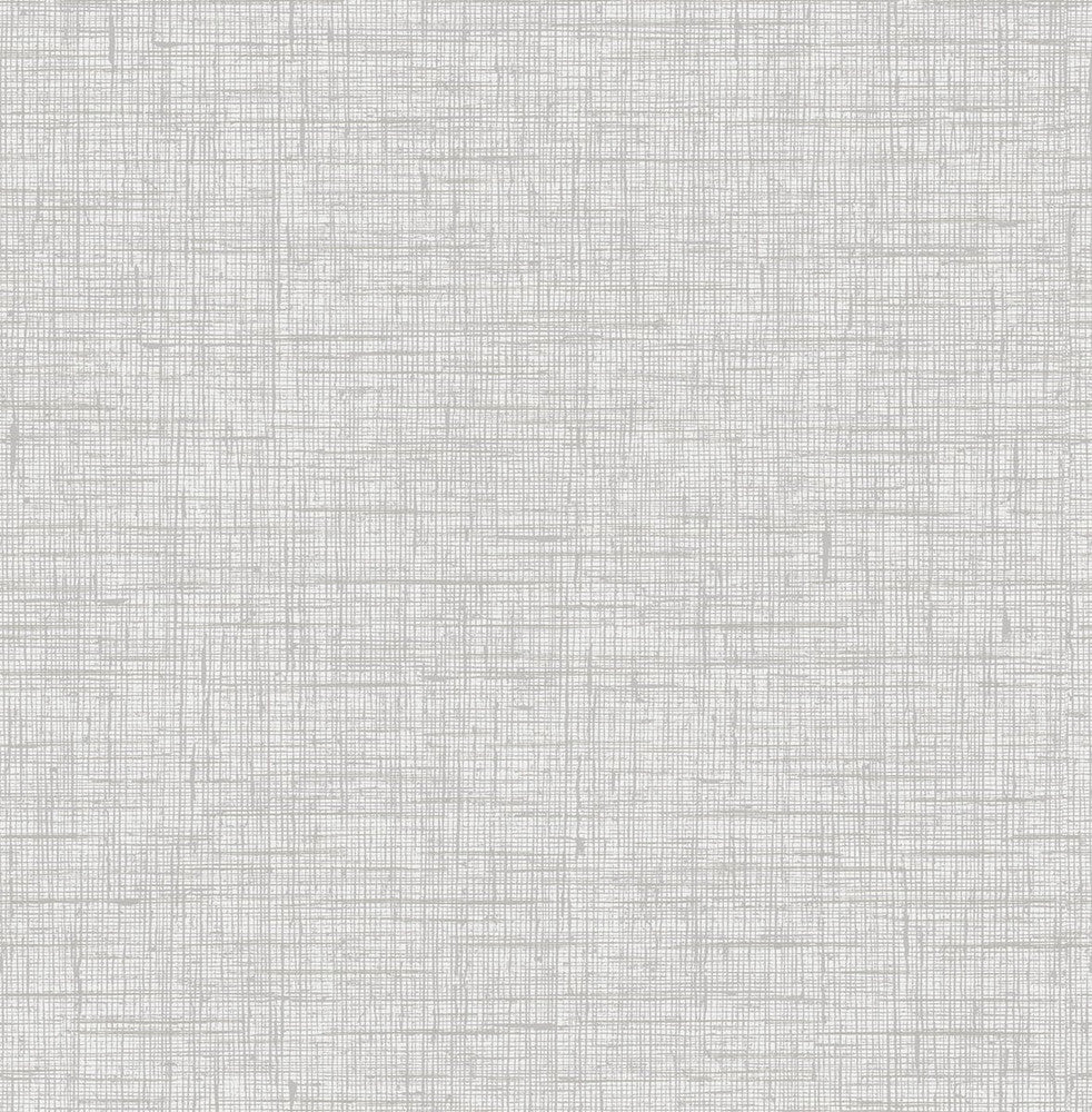 Bermuda Linen-Stringcloth Daydream Gray and Ivory by Seabrook Wallpaper Boho Rhapsody United States 56.05 20.87" 20.5" - Fabric Carolina -