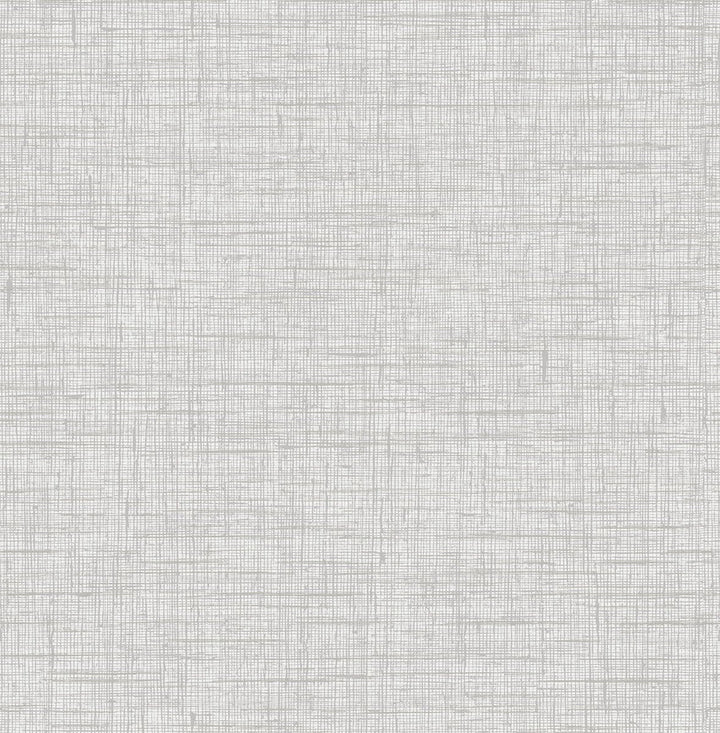 Bermuda Linen-Stringcloth Daydream Gray and Ivory by Seabrook Wallpaper Boho Rhapsody United States 56.05 20.87" 20.5" - Fabric Carolina -
