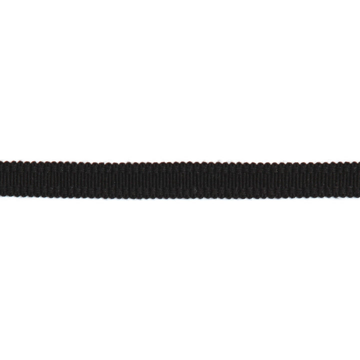Versailles 9/16" Raised Edge Gimp Black by Europatex Fabric Versailles 100% Rayon 0.56 inches - Fabric Carolina -