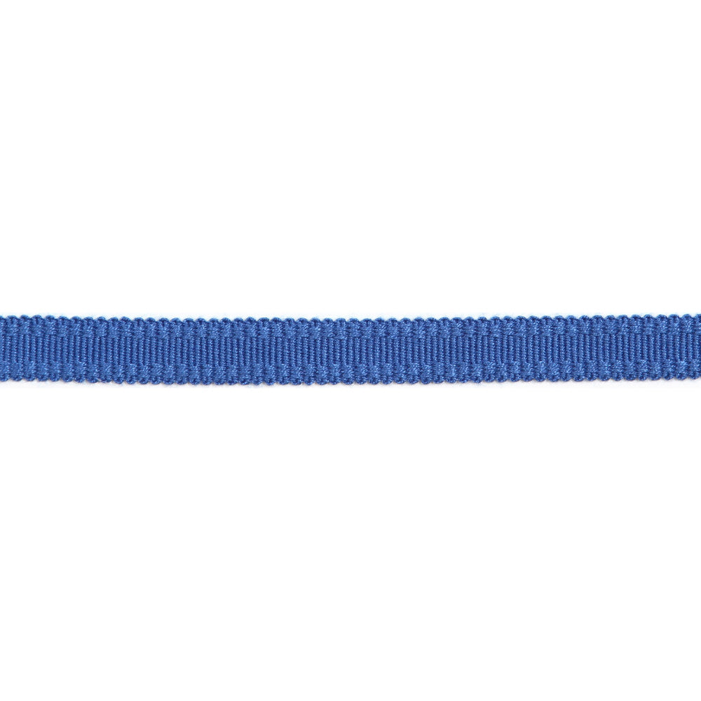 Versailles 9/16" Raised Edge Gimp Cobalt by Europatex Designer Fabric Versailles 100% Rayon 0.56 inches - Swanky Fabrics -