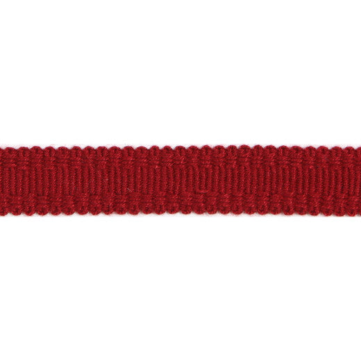 Versailles 9/16" Raised Edge Gimp - Dark Cherry by Europatex Fabric Versailles 100% Rayon China See Sample Horizontal: N/A and Vertical: N/A 0.56 inches  - Fabric Carolina -