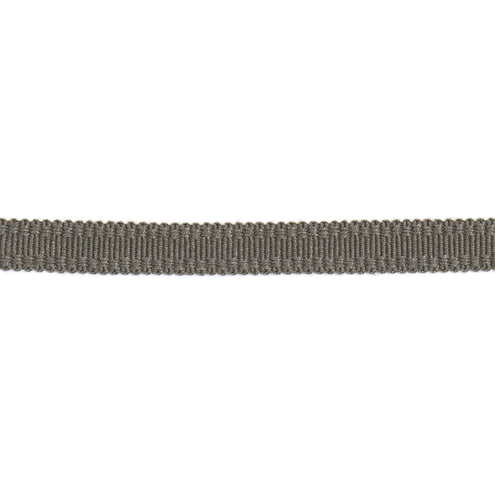 Versailles 9/16" Raised Edge Gimp Graphite by Europatex Designer Fabric Versailles 100% Rayon 0.56 inches - Swanky Fabrics -