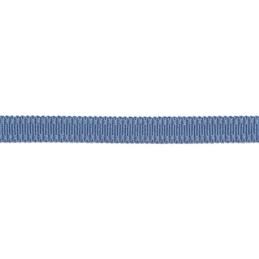 Versailles 9/16" Raised Edge Gimp - Lapis by Europatex Fabric Versailles 100% Rayon China See Sample Horizontal: N/A and Vertical: N/A 0.56 inches  - Fabric Carolina -